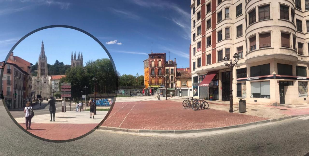 Burgo Mirando A La Catedral Desde Plaza Vega 아파트 외부 사진